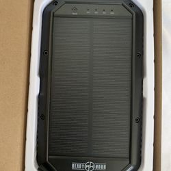 Wireless Solar PowerBank Charger & 20 LED Room Light (20,000 mAh) by Ready Hour