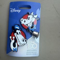 Disney 100 authentic Pin 2023 Clarabelle Cow and Horace Pin Limited release