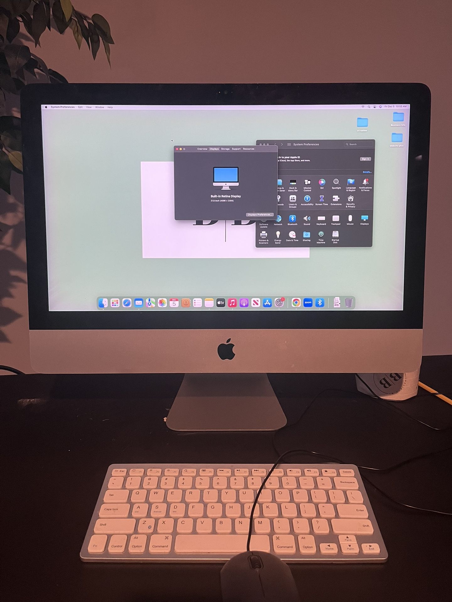 MacOS Monterey Retina 4k 21.5 Inch 16gb Ram