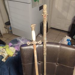 Antique Sword And Scabbard
