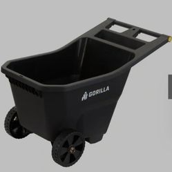 Gorilla Cart Poly Dump Cart - 300lb Capacity (Like New!)