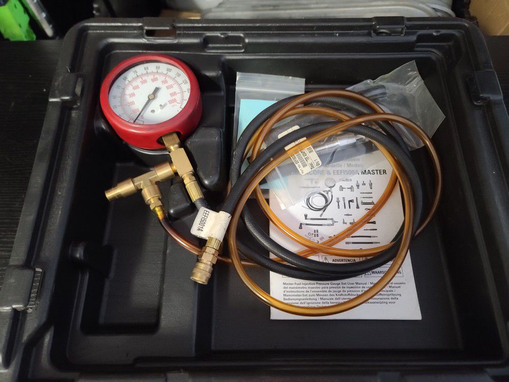 Snap On Fuel Injection Pressure Gauge Set