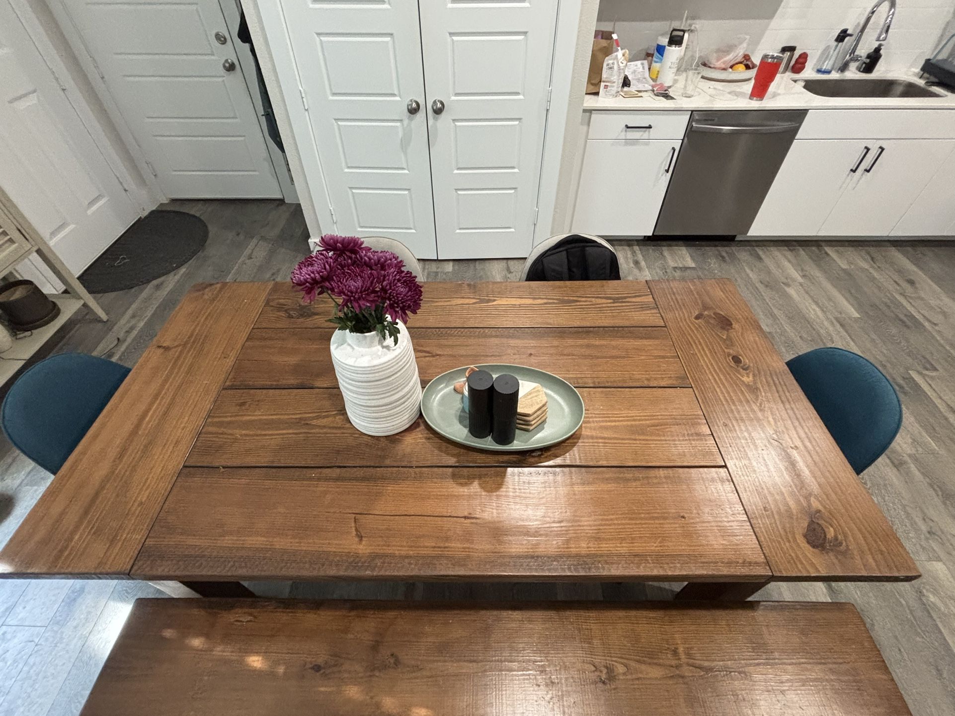 Solid Wood Dining Room Set