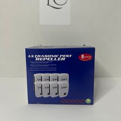 Ultrasonic Pest Repeller 8 Pack Electronic Plug in