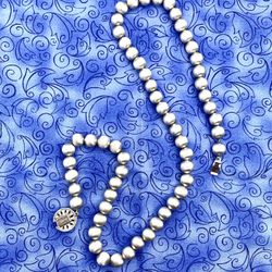 Monet Textured Beaded 25” Necklace