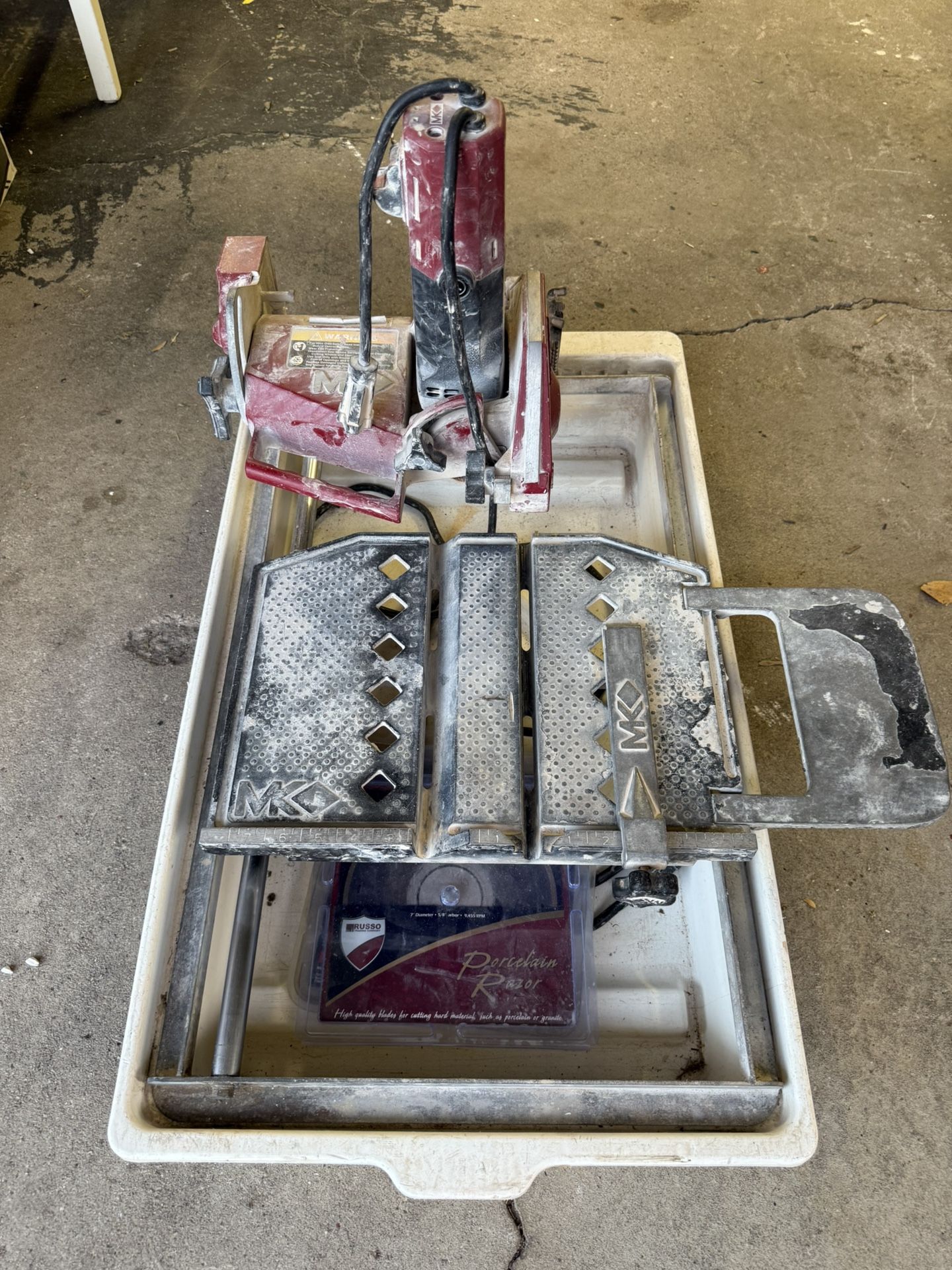 MK 7” Tile Wet Saw