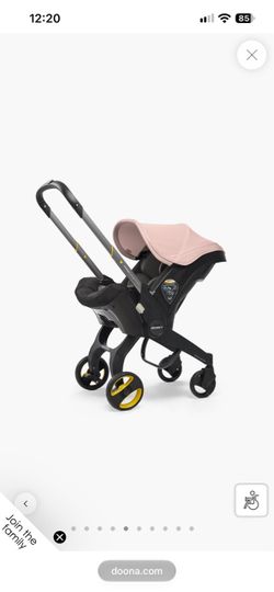 Doona Car seat stroller with base Pink