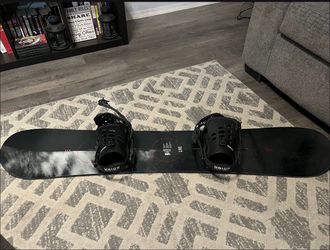 Endeavor live snowboard with union binding