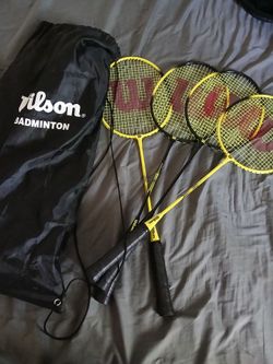 Wilson badminton rackets