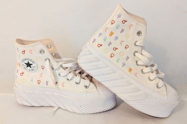 Women Converse Chuck Taylor AS 2X Lift Mystic Symbols Hi Size 5.5