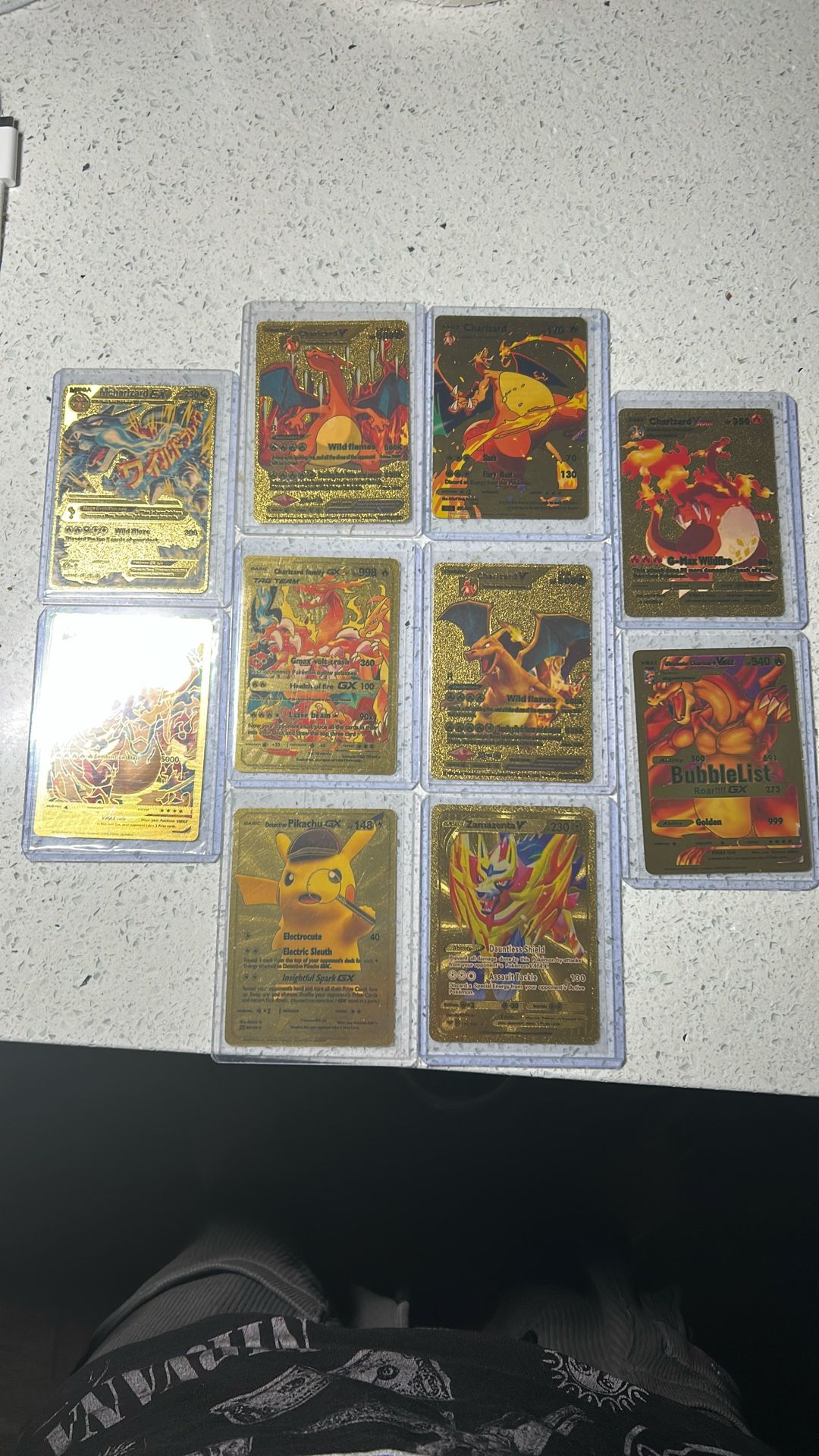 Pokemon Gold Cards 