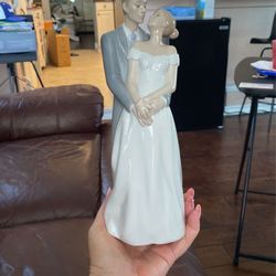Lladro Wedding Cake Topper Or Bridal Figurine