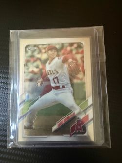 Topps chrome Shohei Ohtani