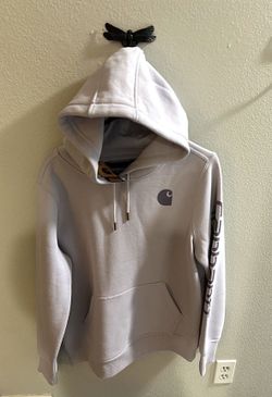 Carhartt Relaxed Fit Mid-weight Hooded Sweatshirt (Amethyst Fog, M)