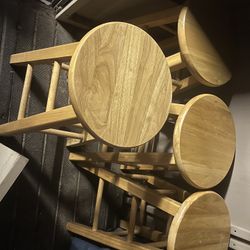 Wood Good Conditions Stool Bar  # 4 All $50