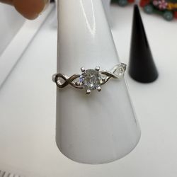 925 Sterling Silver Ring Zise # 9 And 8 Available 