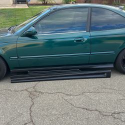 Black Side Skirts 