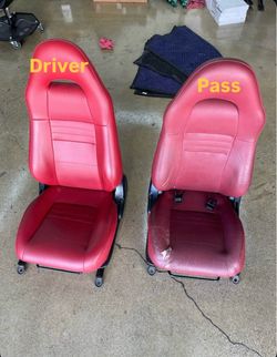 Mr2 Spyder OEM Leather Seats