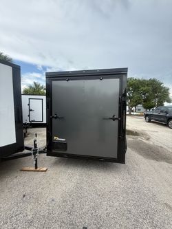 Trailer enclosed 6 x 10 polycore 0.80