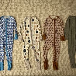 Little Sleepies Zippy Pajamas (size 18-24 Months) - 4 for $40