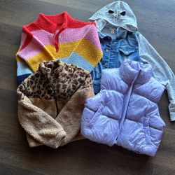 Jacket Sweater Vest Kids Girls Lot