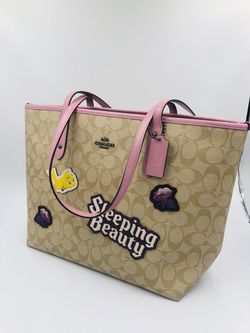 sleeping beauty coach bag