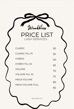 Eyelash Services