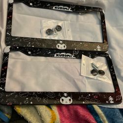 Hello Kitty (Kuromi) License Plate Holder New