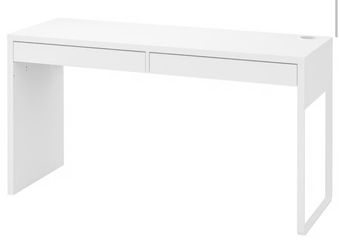 Ikea MICKE White desk