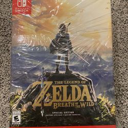 Zelda Breath of the Wild Special Edition Sealed