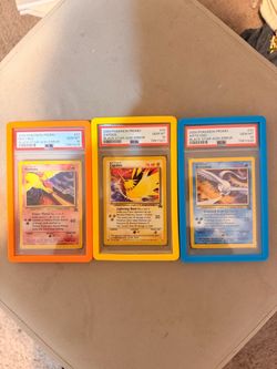 PSA 10 sequential order legendary birds aoki error