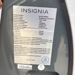 Insignia Air Conditioner Portable Unit
