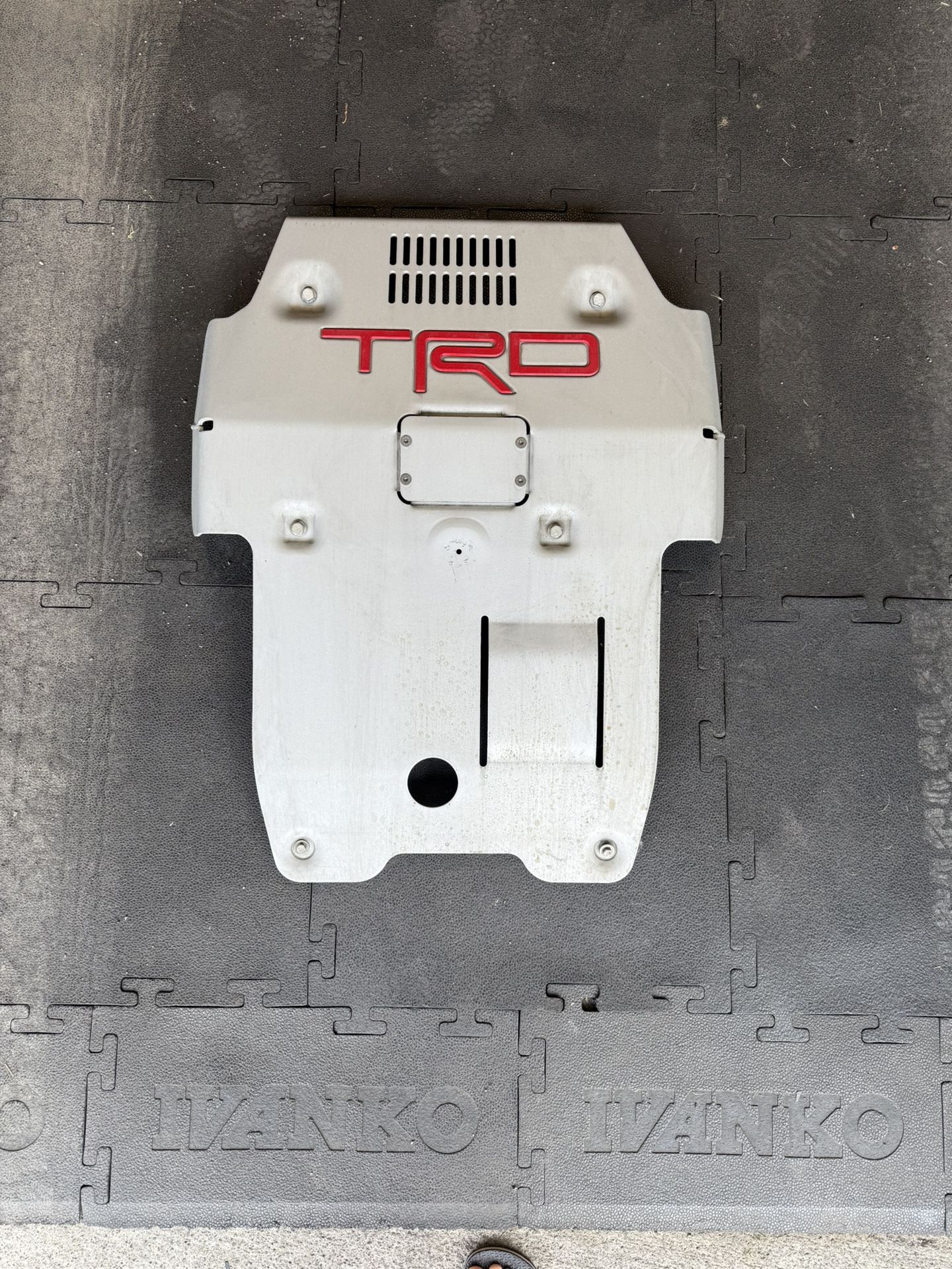Trd Pro Skid Plate off Of My 22 Toyota Tacoma