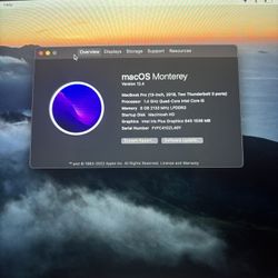 2019 MacBook Pro with touchbar. (with Og Box)
