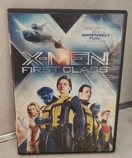 X-MEN FIRST CLASS DVD