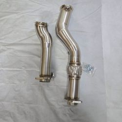 Downpipe for BMW S58 G80/G82/G87 M2/M3/M3 Catless high flow performance