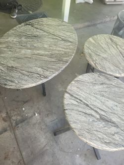 Living room table set