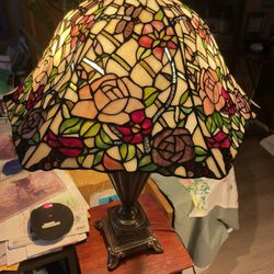 Pair Of Tiffany Style Lamps