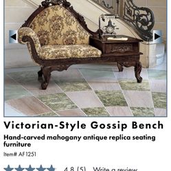 Victorian Bench 