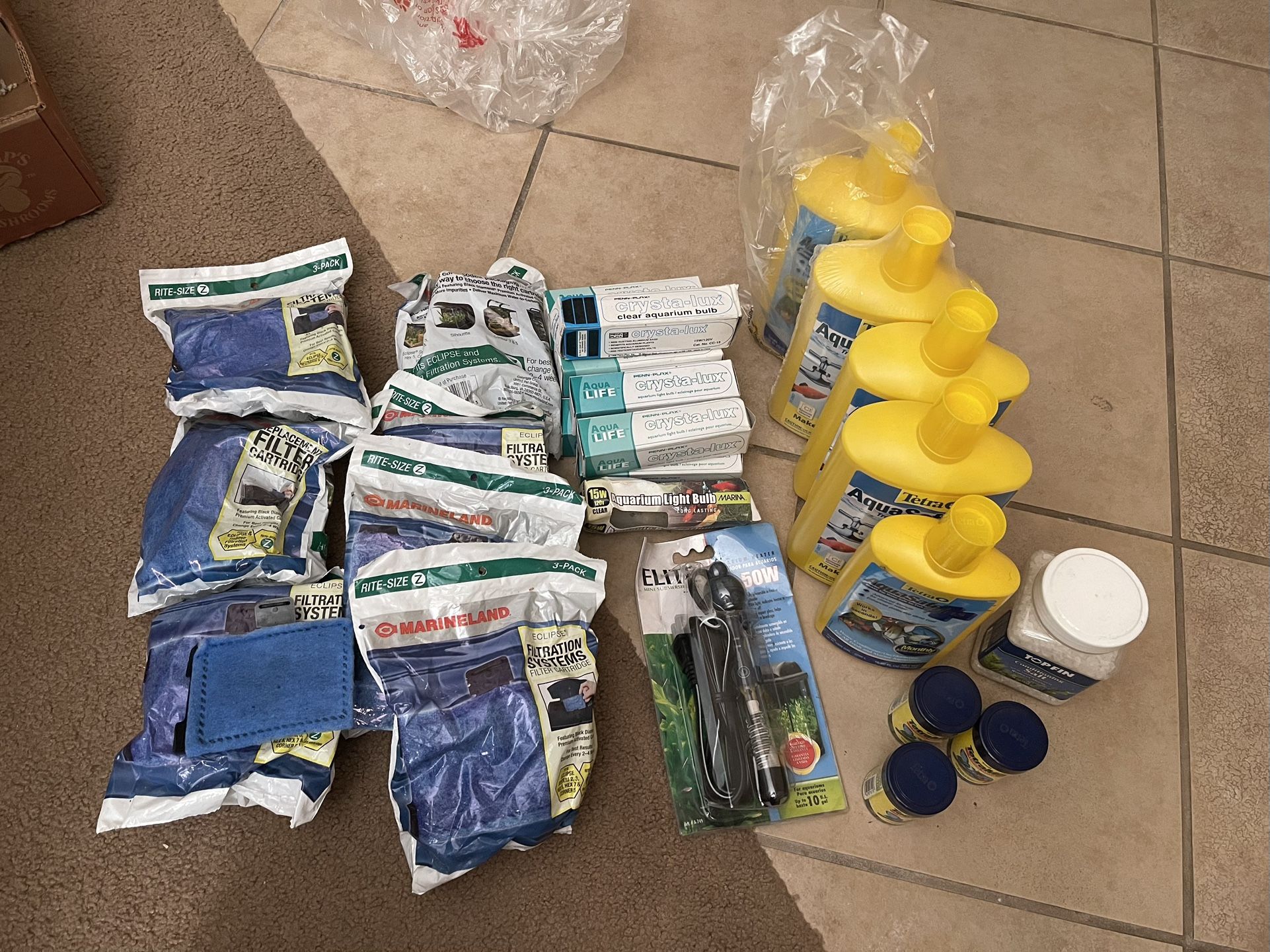 Fish Supplies $10