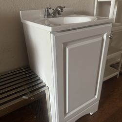Sink Cabinet With Faucet 