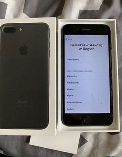 iPhone 7 Plus 250gb T-Mobile