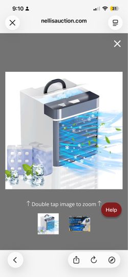 Hoomkicen Mini Portable Air Conditioner Fan