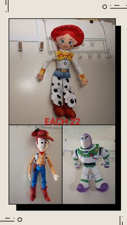 Toy story plush EACH 25