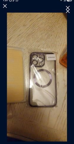 Iphone 14 Pro Max Cover With All The Tapmper Screen Protector From The Screen And The Camara
