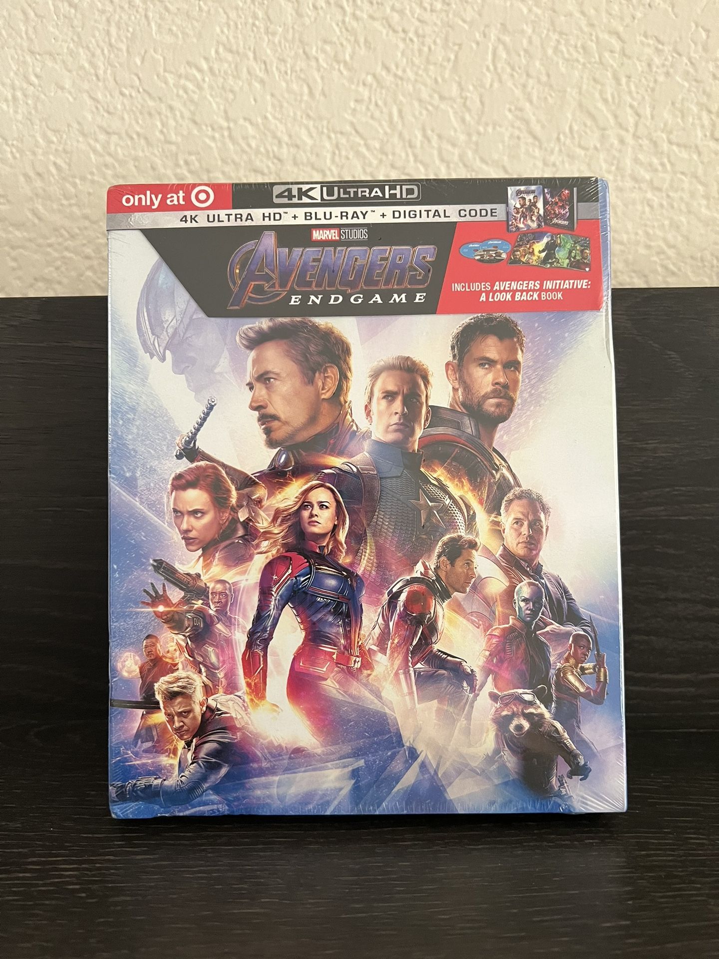 Avengers Endgame 4K, Blu-ray, Digital And Book Target Exclusive Brand New Sealed