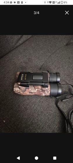 Nikon Aculon Camo Binoculars with Strap
