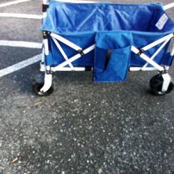 Fold Up Wagon With Oversized Tires