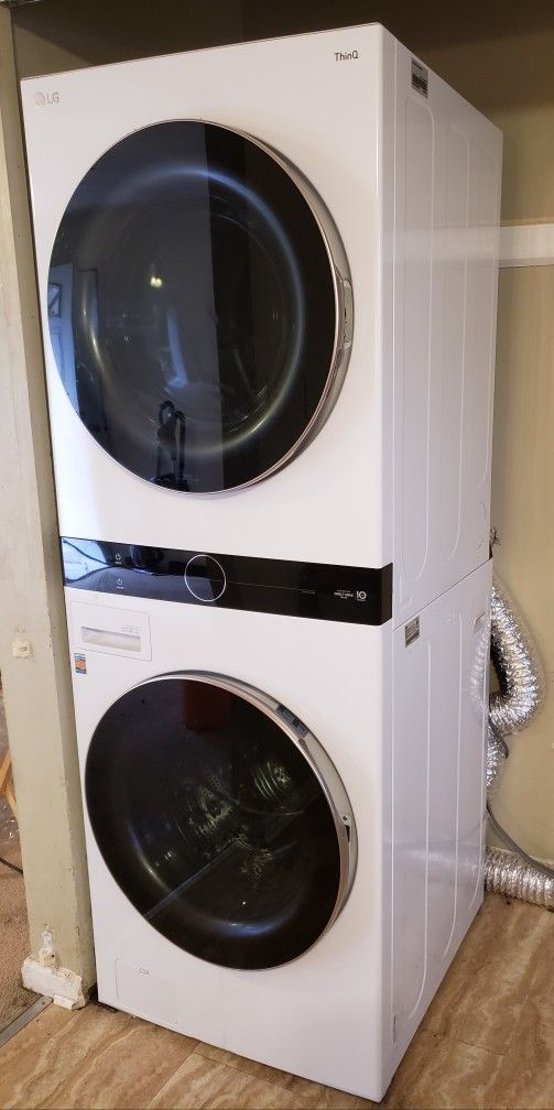 LG Thin Q Washer/Dryer Tower for Sale in Chesapeake, VA OfferUp