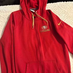 Nike 49ers zip up Hoodie